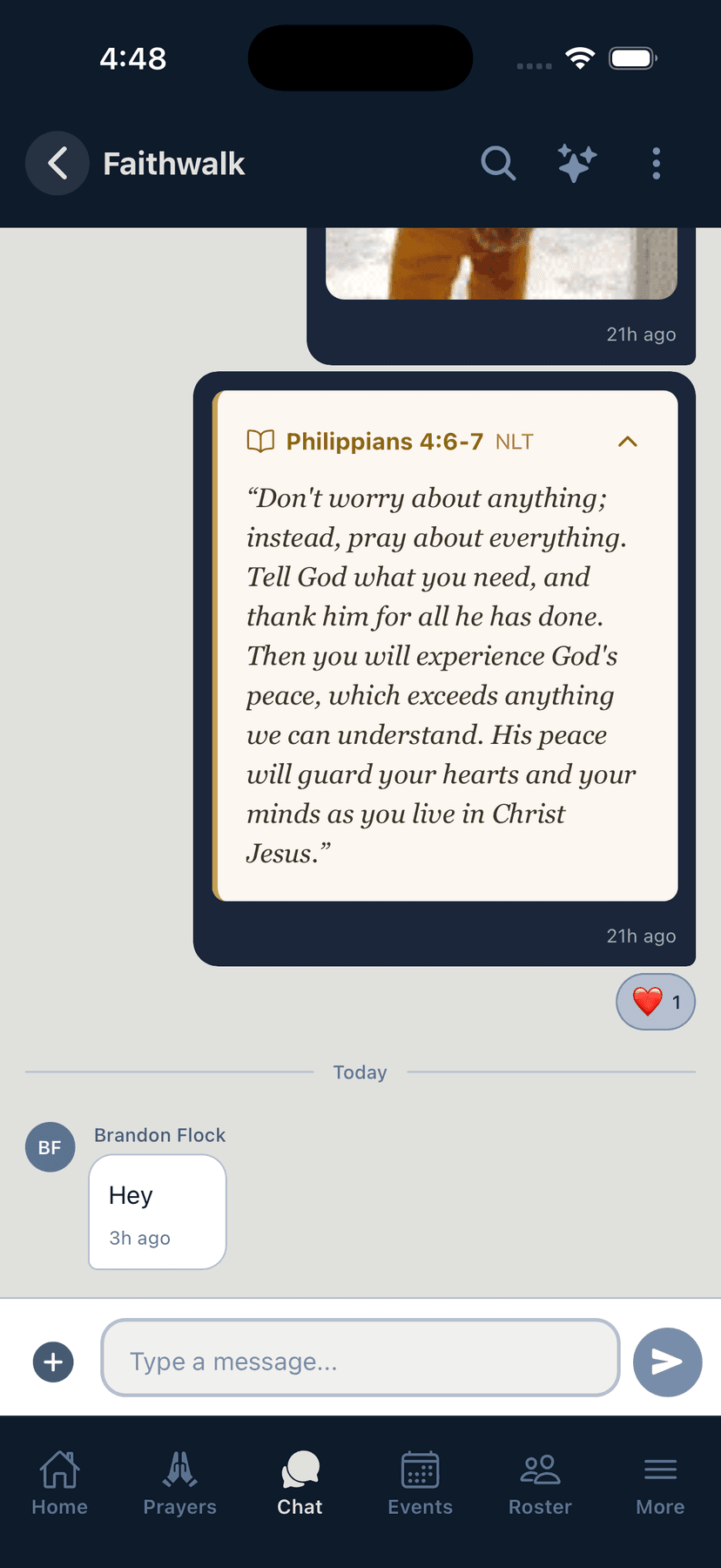 Group Chat — App Chat Thread