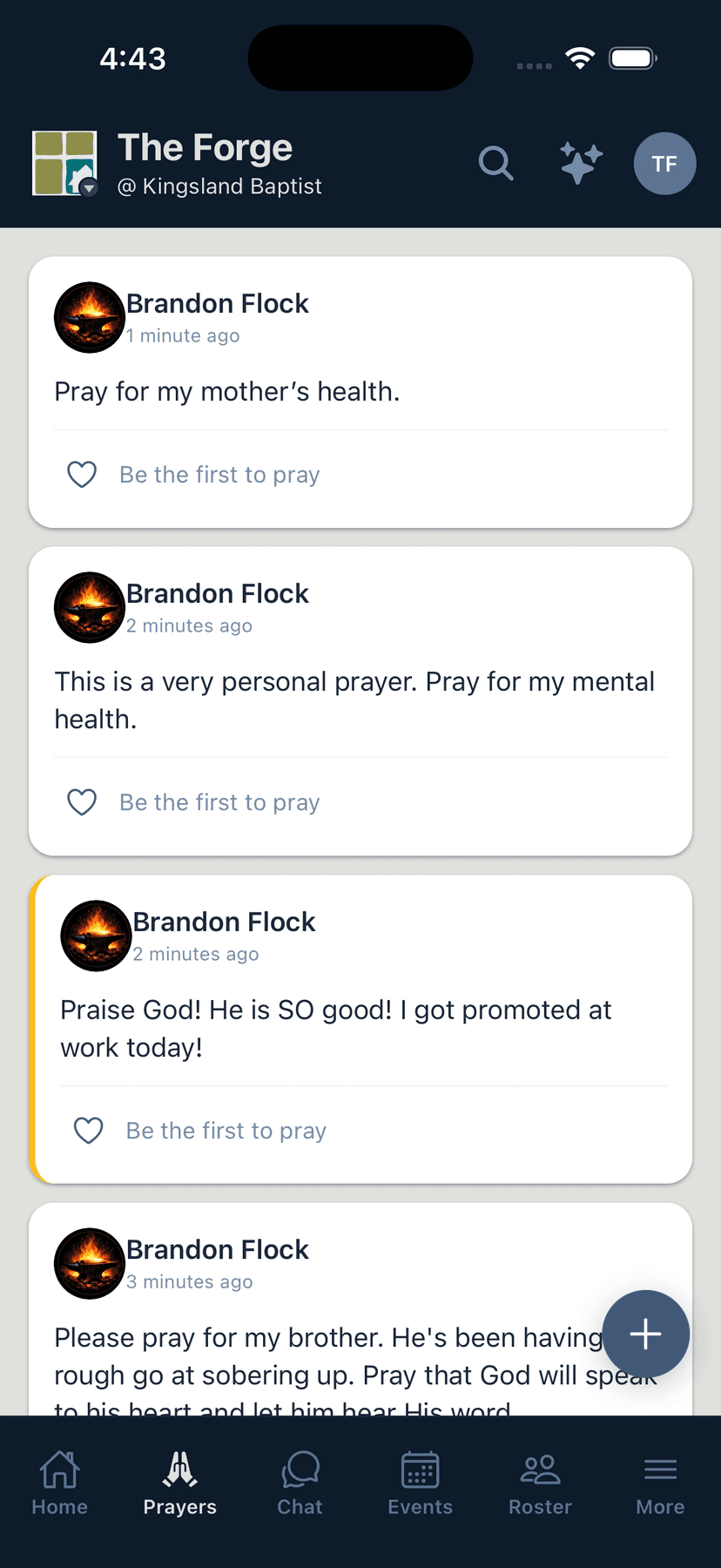 Prayer Wall — App Prayerwall2